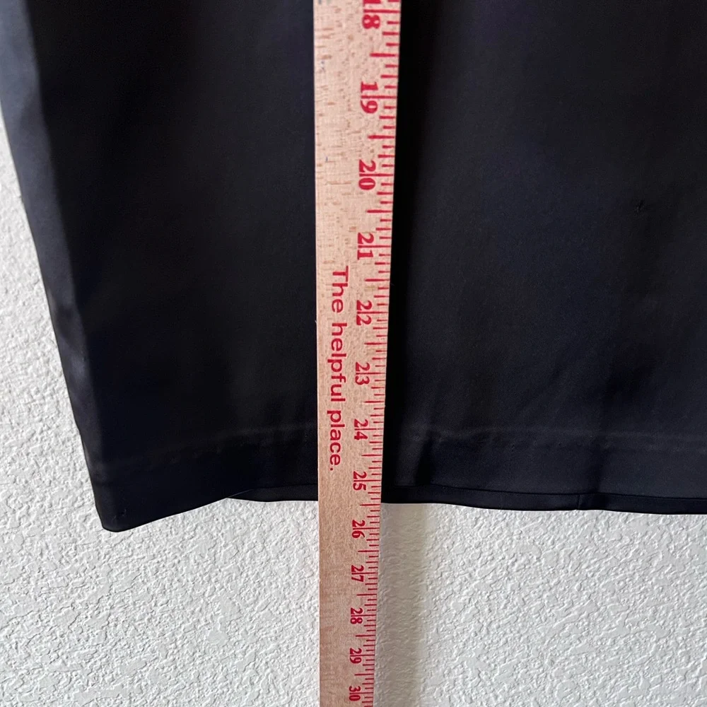 Tadashi Shoji Black Pencil Skirt | Classic Elegant‎ Knee Length SZ 10